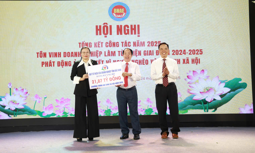 Bac Ninh businesses join hands for community